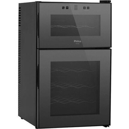 Adega De Vinhos Profissional Philco 24 Garrafas Preta