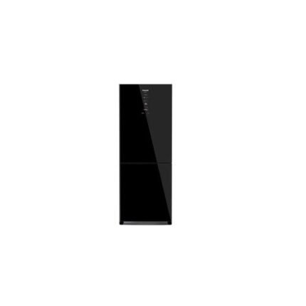 Geladeira Panasonic Black Glass Frost Free Inverse 450 Litros a + + + Inverter Preta BB65GVFBA 127V