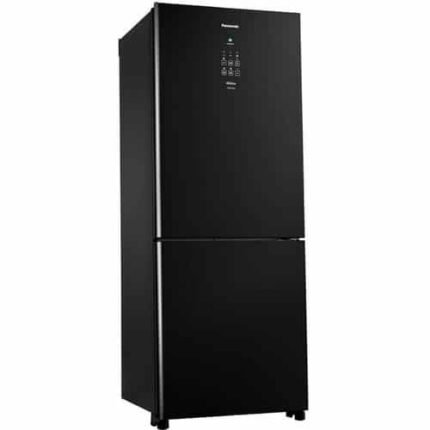 Geladeira Panasonic Frost Free 425L NR-BB53GV3B Black Glass - 220v